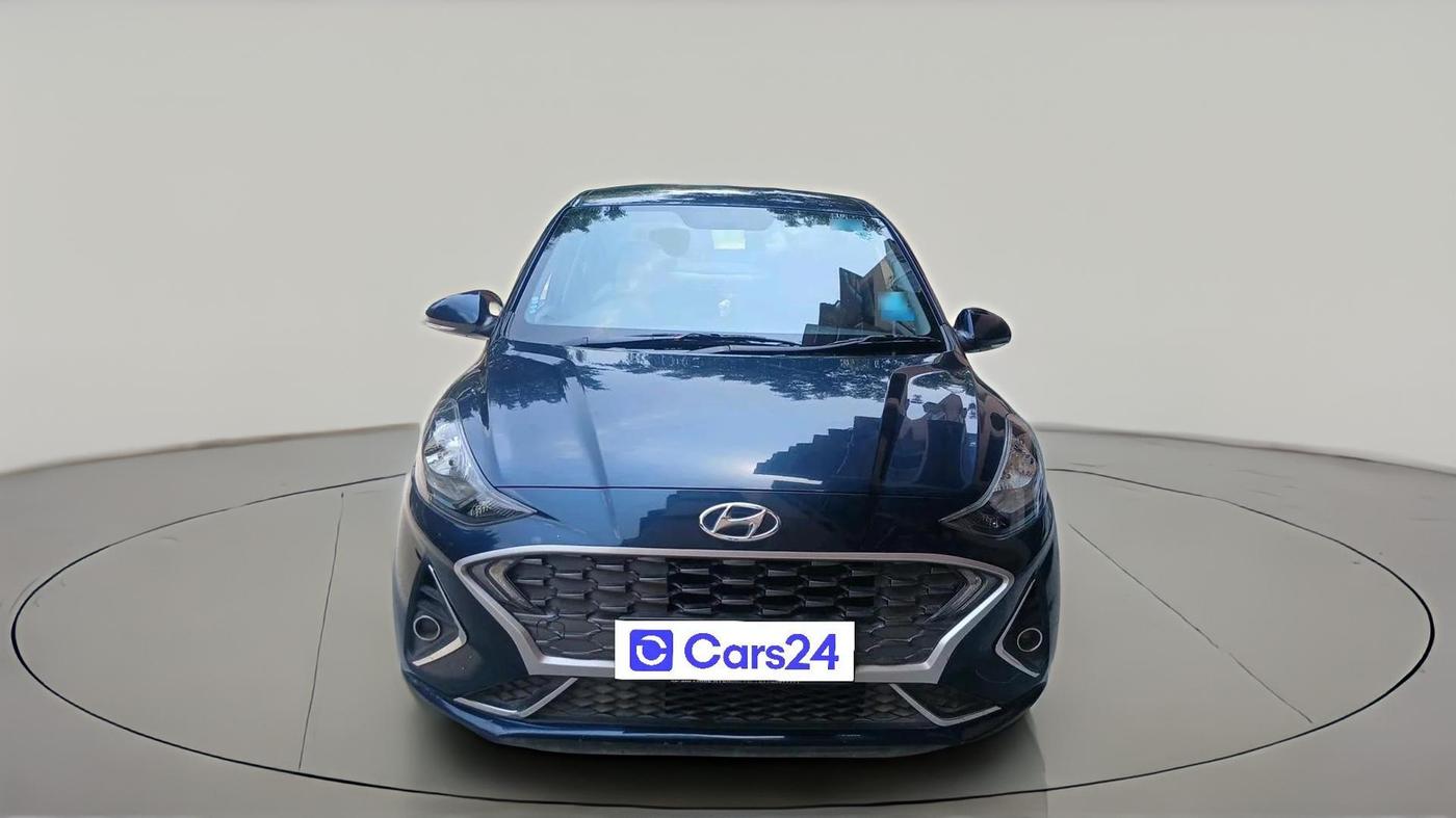 2022 Hyundai AURA SX 1.2 CNG, CNG, Manual, 37,596 km, exterior