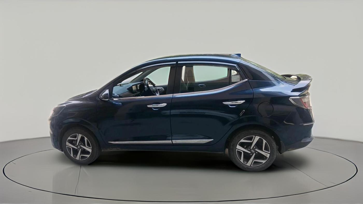 2022 Hyundai AURA SX 1.2 CNG, CNG, Manual, 37,596 km, exterior