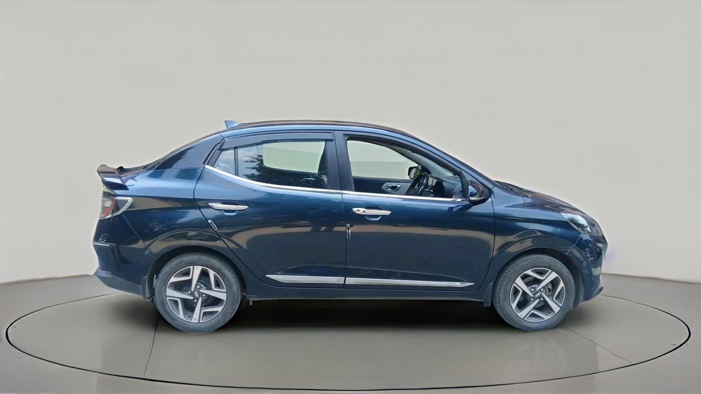 2022 Hyundai AURA SX 1.2 CNG, CNG, Manual, 37,596 km, exterior