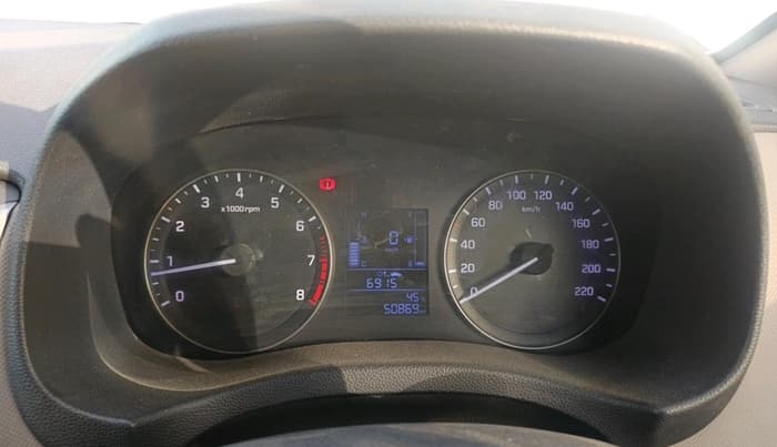 2016 Hyundai Creta SX PLUS 1.6 PETROL, CNG, Manual, 50,869 km, interior
