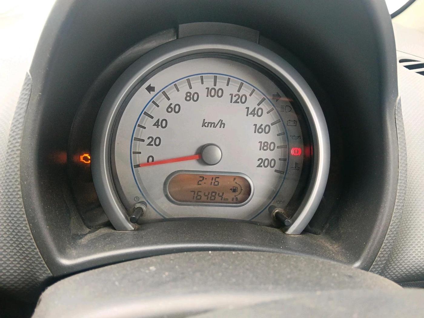 2013 Maruti Ritz LXI, Petrol, Manual, 76,484 km, interior