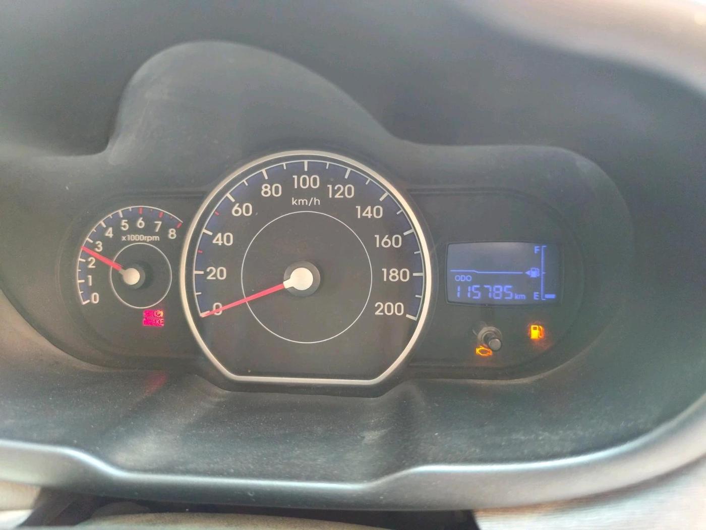 2012 Hyundai i10 MAGNA 1.1, CNG, Manual, 1,15,785 km, interior