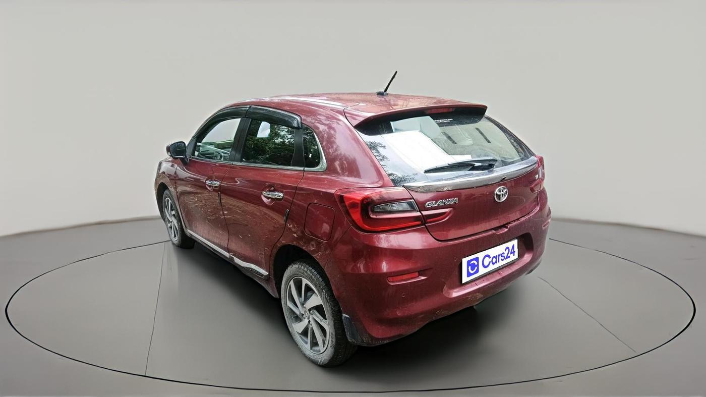 2022 Toyota Glanza V AMT, Petrol, Automatic, 13,714 km, exterior