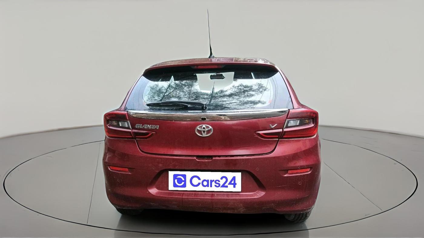 2022 Toyota Glanza V AMT, Petrol, Automatic, 13,714 km, exterior