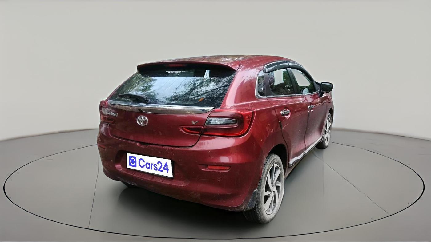 2022 Toyota Glanza V AMT, Petrol, Automatic, 13,714 km, exterior