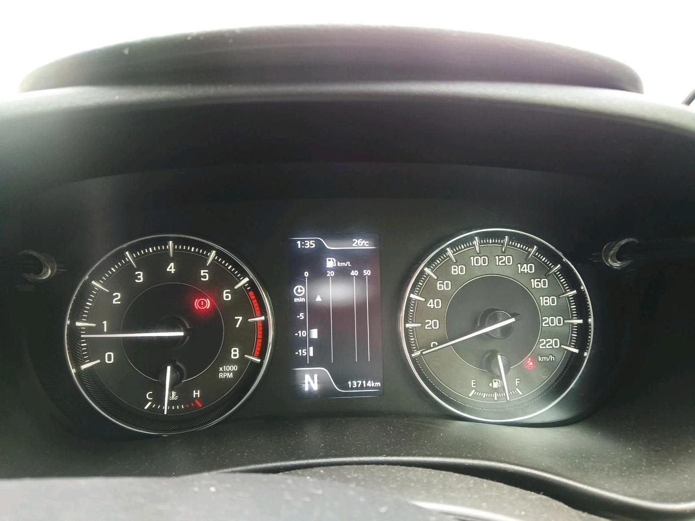 2022 Toyota Glanza V AMT, Petrol, Automatic, 13,714 km, interior