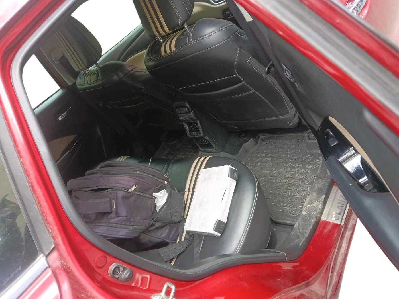 2022 Toyota Glanza V AMT, Petrol, Automatic, 13,714 km, interior