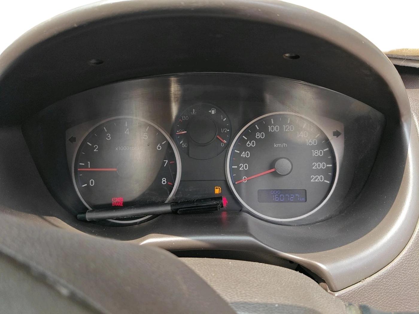 2011 Hyundai i20 SPORTZ 1.2, CNG, Manual, 1,60,727 km, interior