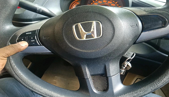 2014 Honda Brio S MT, Petrol, Manual, 98,965 km, interior
