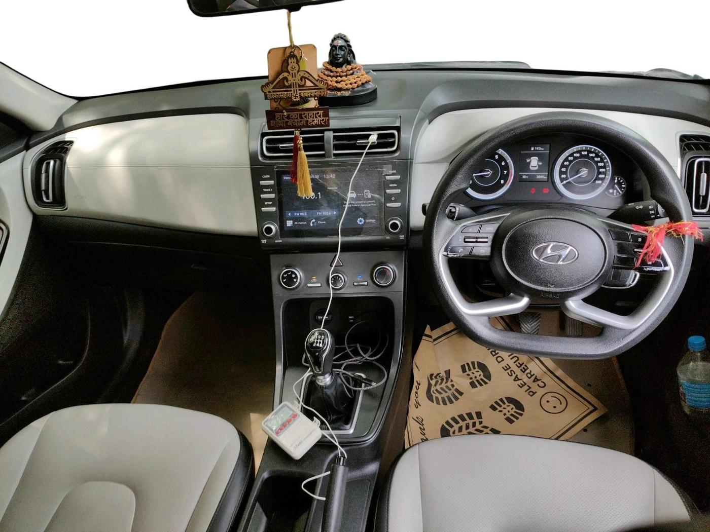 2022 Hyundai Creta EX 1.5 PETROL, Petrol, Manual, 3,844 km, interior
