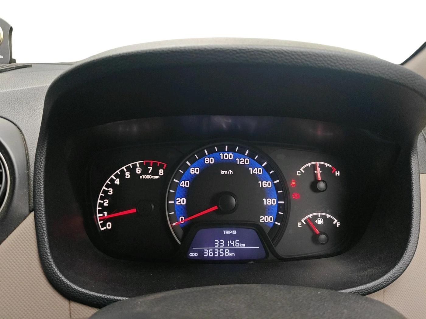 2018 Hyundai Xcent S 1.2, CNG, Manual, 36,358 km, interior
