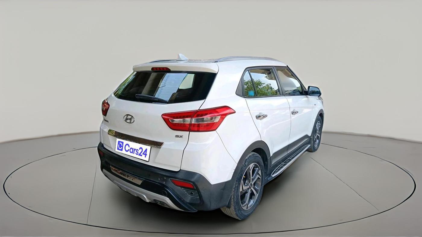 2019 Hyundai Creta SX AT 1.6 PETROL, Petrol, Automatic, 1,17,826 km, exterior