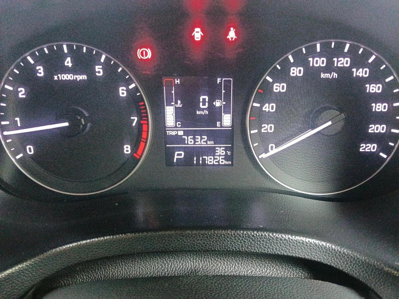 2019 Hyundai Creta SX AT 1.6 PETROL, Petrol, Automatic, 1,17,826 km, interior
