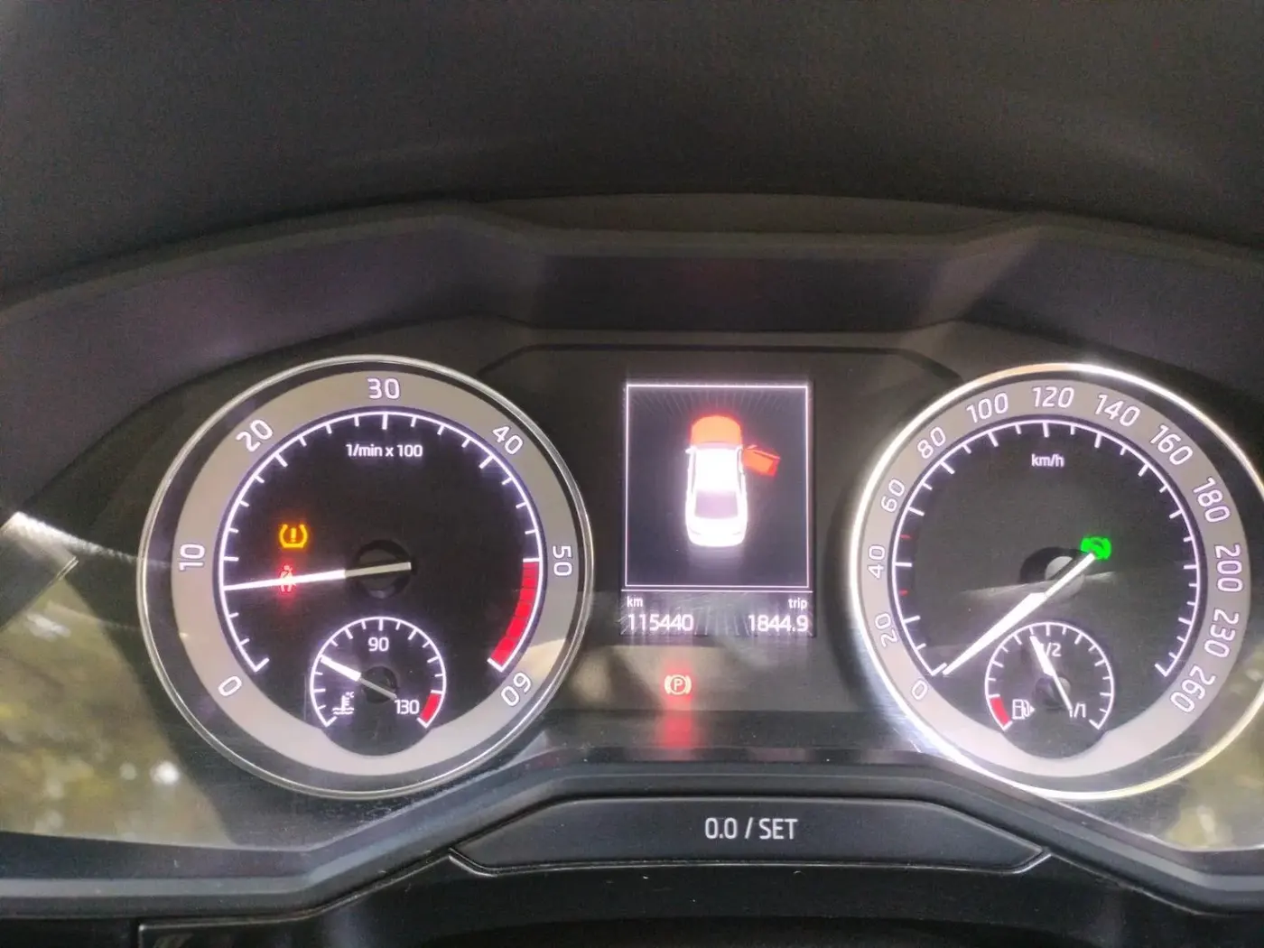 2017 Skoda Superb L&K 2.0 TDI AT, Diesel, Automatic, 1,15,440 km, interior