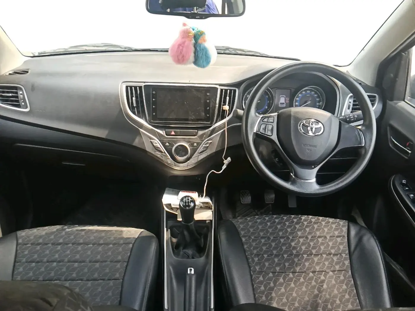 2022 Toyota Glanza G, Petrol, Manual, 9,167 km, interior