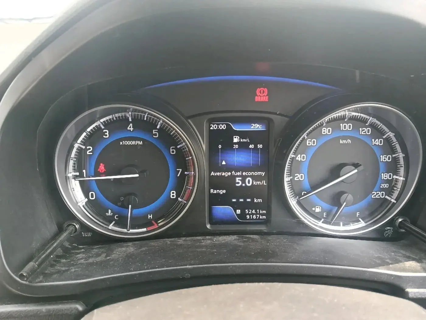 2022 Toyota Glanza G, Petrol, Manual, 9,167 km, interior