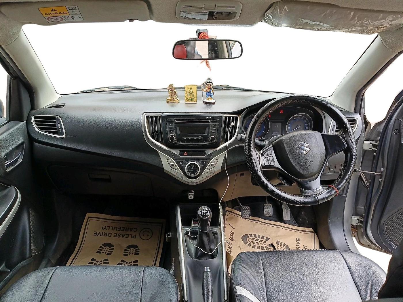 2017 Maruti Baleno DELTA PETROL 1.2, Petrol, Manual, 66,068 km, interior