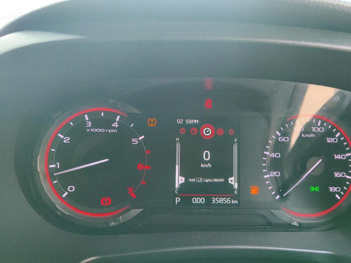 2023 Mahindra Thar LX P 2WD AT HT, Petrol, Automatic, 35,856 km, interior