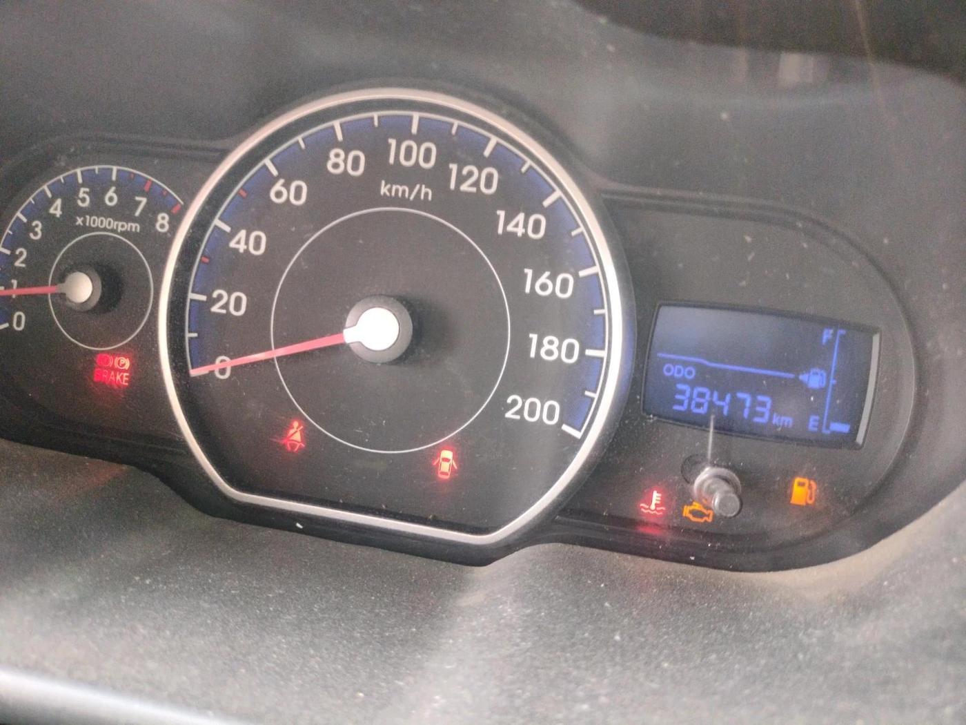 2012 Hyundai i10 SPORTZ 1.2, Petrol, Manual, 38,473 km, interior