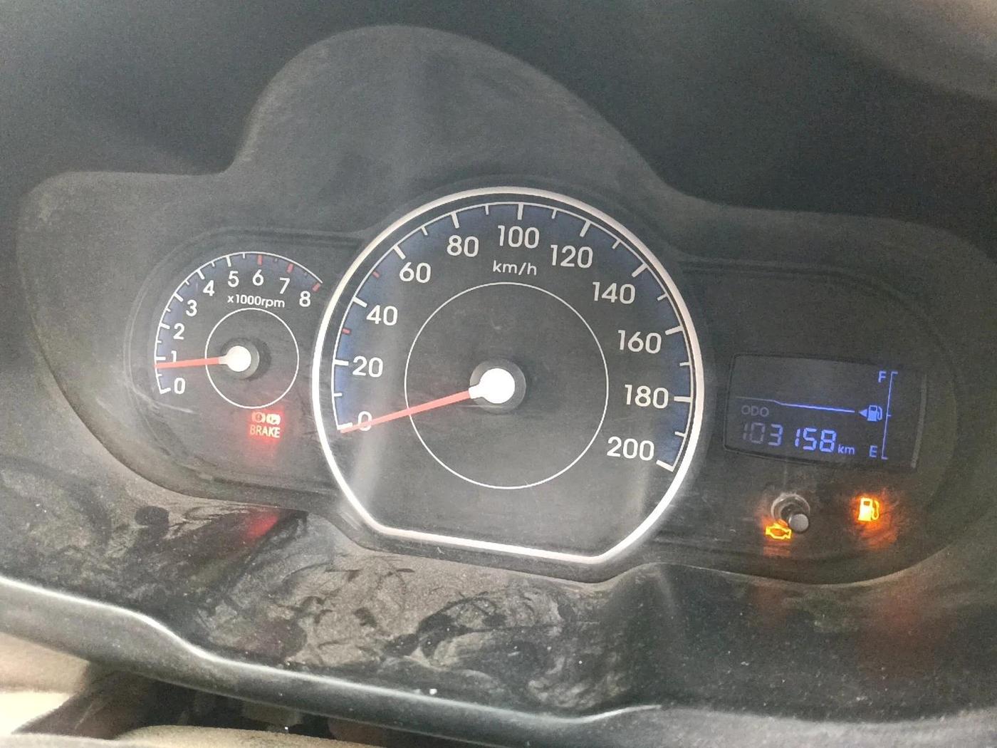 2014 Hyundai i10 MAGNA 1.1, CNG, Manual, 1,03,158 km, interior