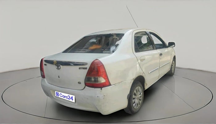 2011 Toyota Etios G SP, Petrol, Manual, 1,34,222 km, exterior