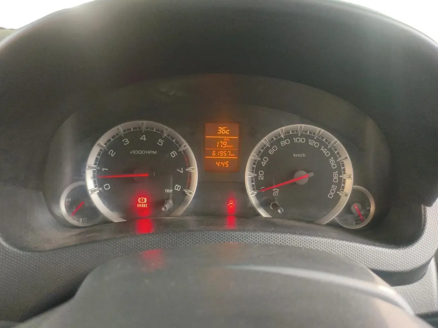 2012 Maruti Swift ZXI, Petrol, Manual, 61,957 km, interior