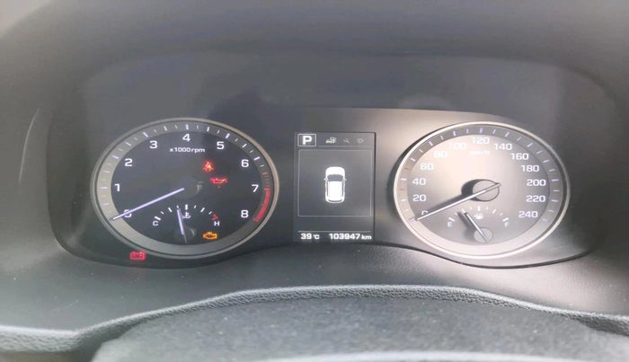 2018 Hyundai Tucson GLS 2WD AT PETROL, Petrol, Automatic, 1,03,947 km, interior