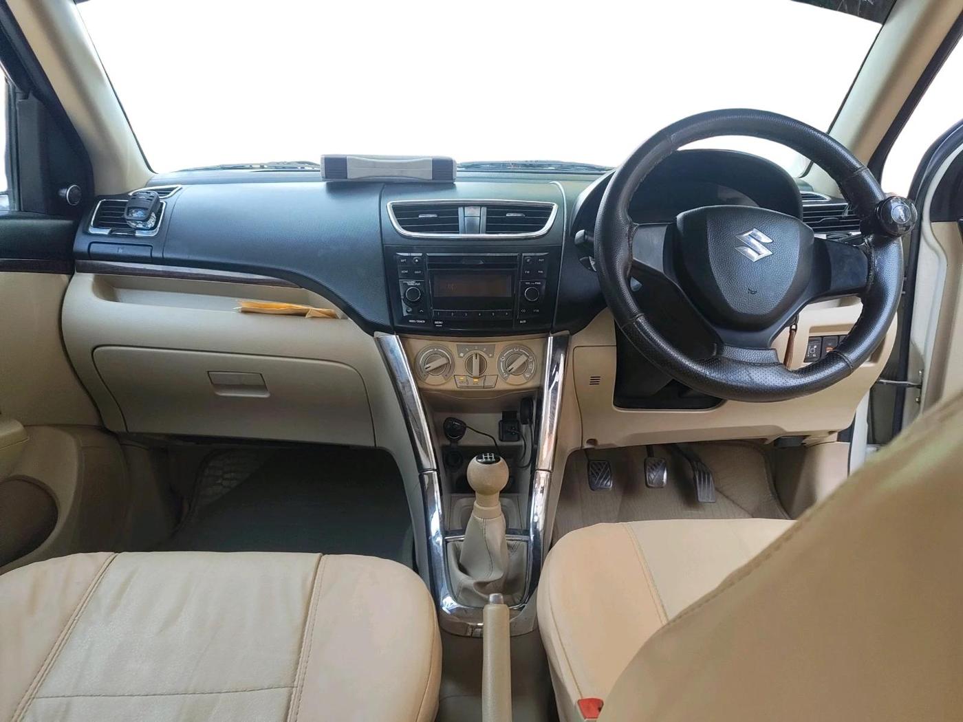 2016 Maruti Swift Dzire VXI, CNG, Manual, 85,536 km, interior