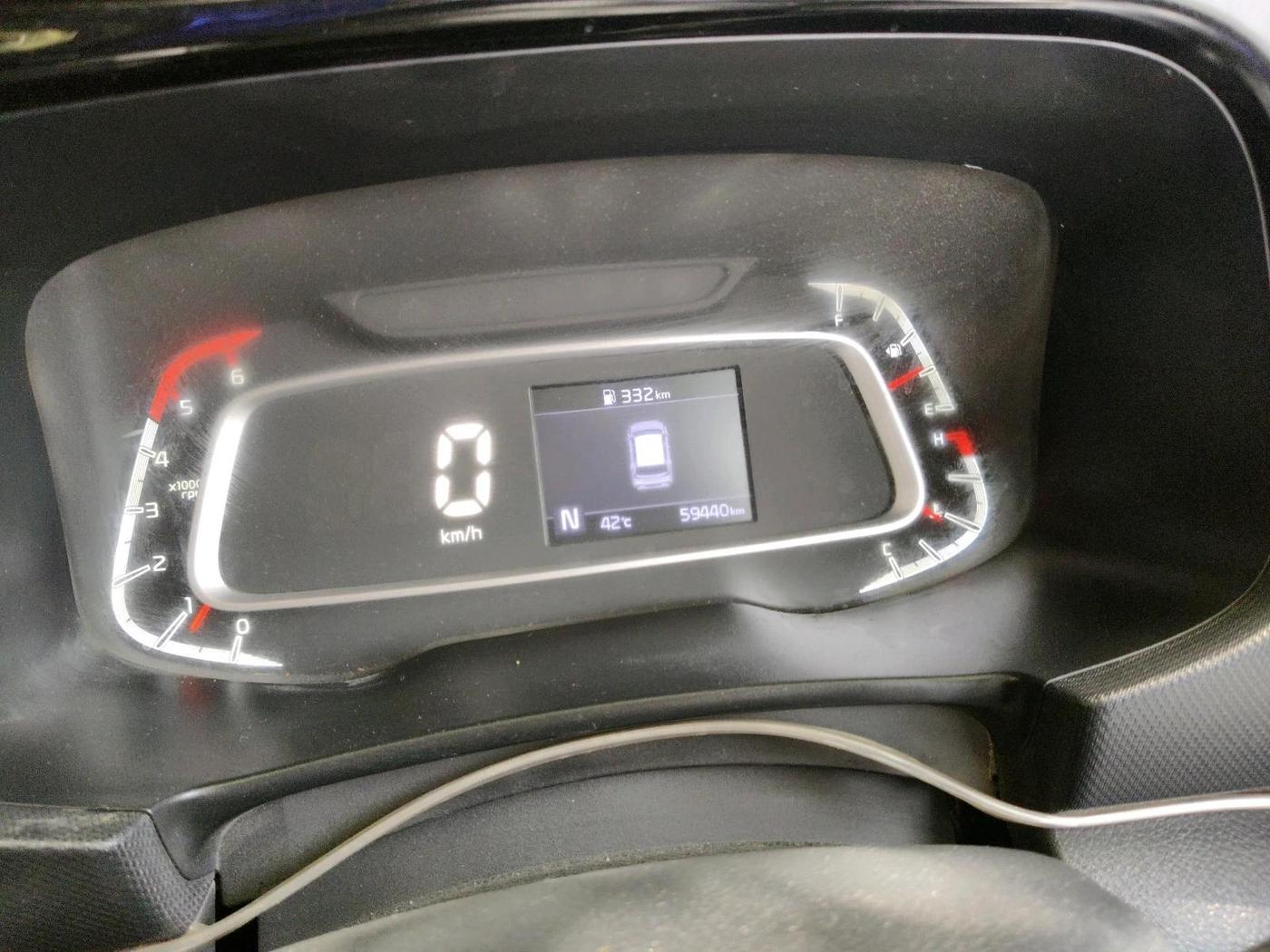 2021 KIA SONET HTK PLUS 1.5 AT, Diesel, Automatic, 59,440 km, interior