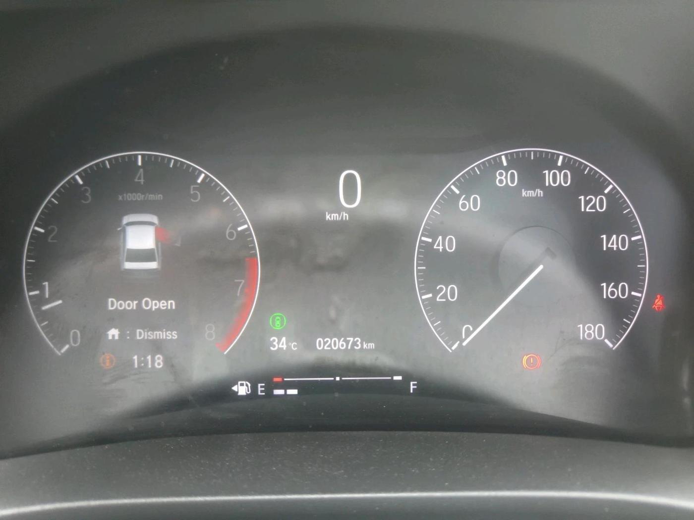 2024 Honda Amaze ZX 1.2 Petrol MT, Petrol, Manual, 20,673 km, interior