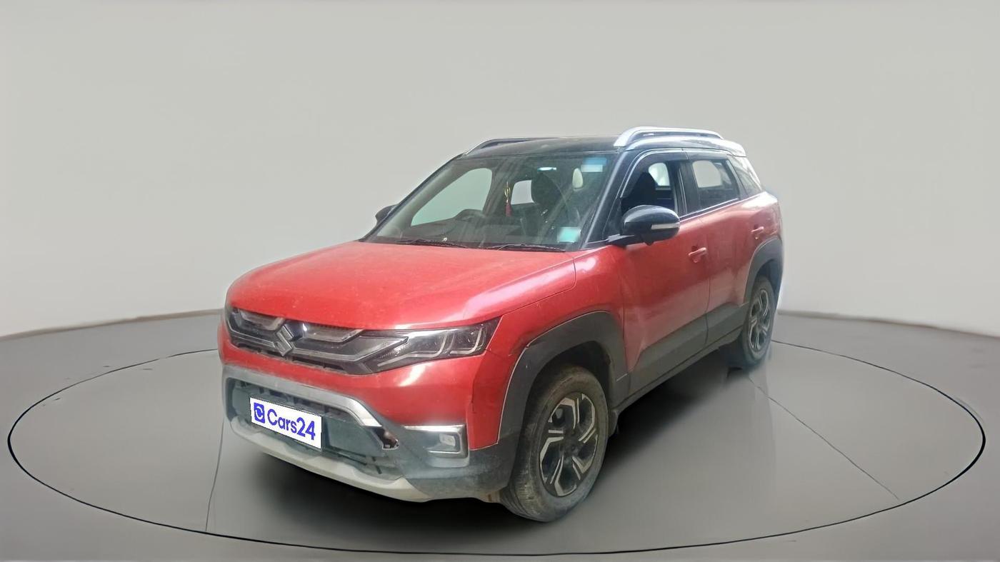 2022 Maruti BREZZA ZXI + SMART HYBRID, Petrol, Manual, 38,589 km, exterior