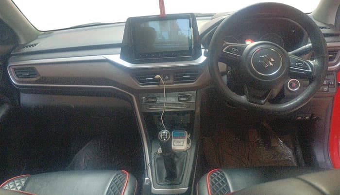 2022 Maruti BREZZA ZXI + SMART HYBRID, Petrol, Manual, 38,589 km, interior