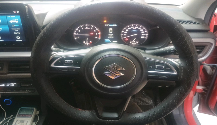 2022 Maruti BREZZA ZXI + SMART HYBRID, Petrol, Manual, 38,589 km, interior