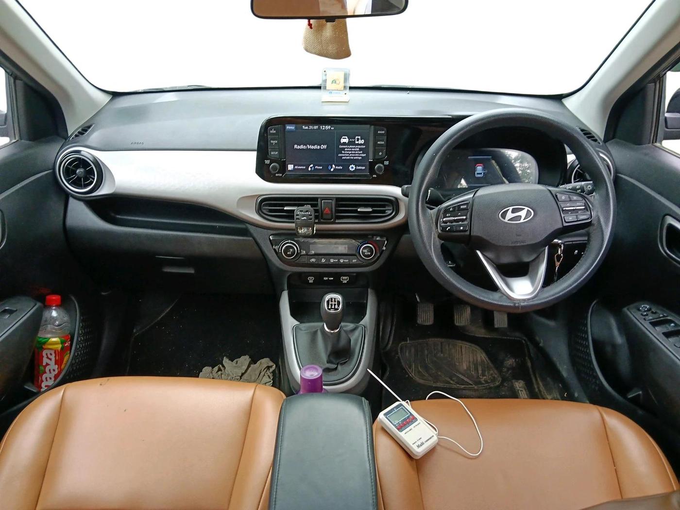 2025 Hyundai EXTER SX 1.2 MT, Petrol, Manual, 7,132 km, interior