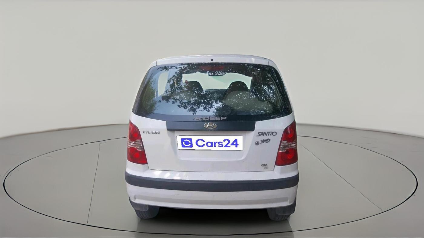 2011 Hyundai Santro Xing GL PLUS, CNG, Manual, 1,32,385 km, exterior