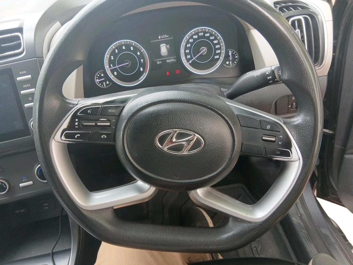2022 Hyundai Creta EX 1.5 PETROL, Petrol, Manual, 86,674 km, interior