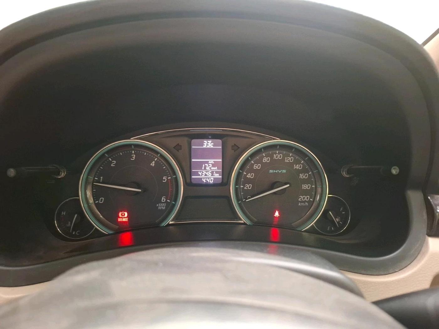 2016 Maruti Ciaz VDI+ SHVS, Diesel, Manual, 43,461 km, interior