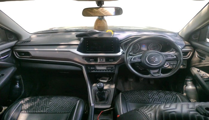 2022 Maruti BREZZA ZXI SMART HYBRID , CNG, Manual, 69,257 km, interior