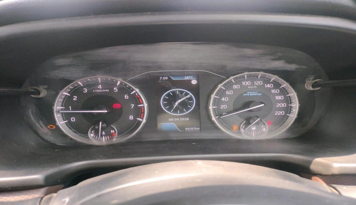 2022 Maruti BREZZA ZXI SMART HYBRID , CNG, Manual, 69,257 km, interior