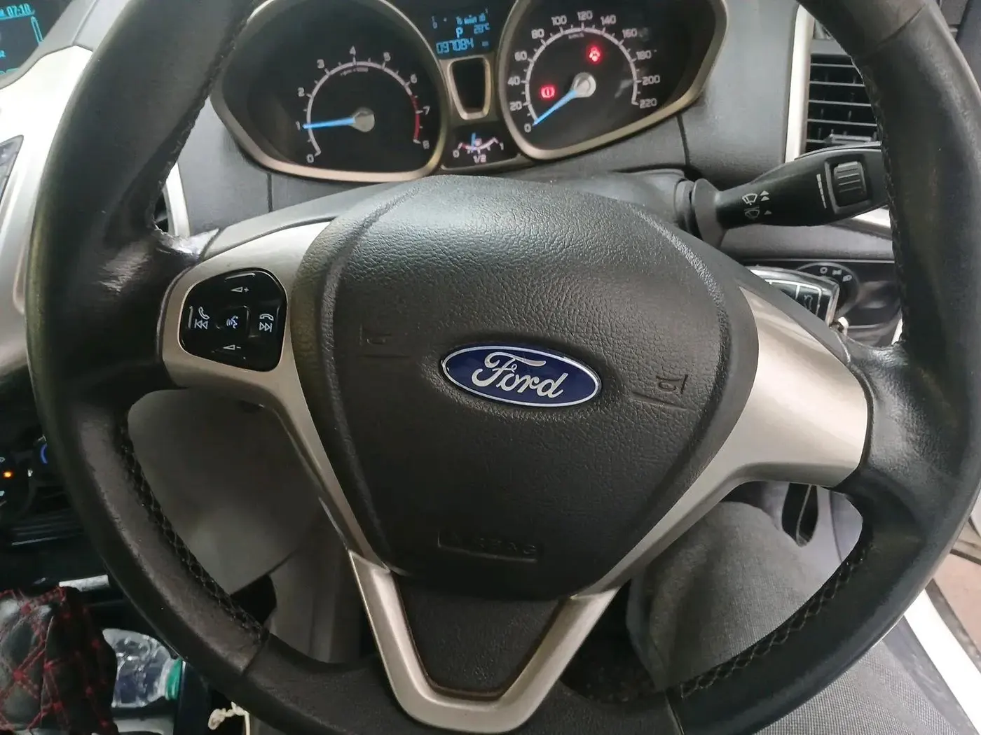 2015 Ford Ecosport TITANIUM 1.5L PETROL AT, Petrol, Automatic, 97,084 km, interior