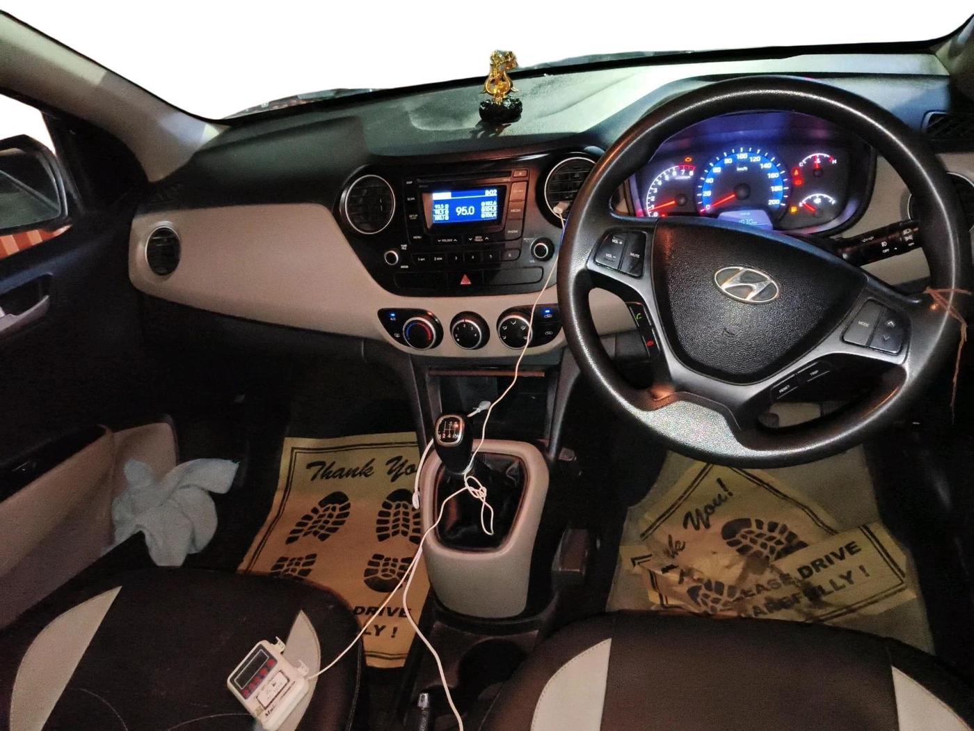 2014 Hyundai Xcent S 1.2, CNG, Manual, 75,449 km, interior