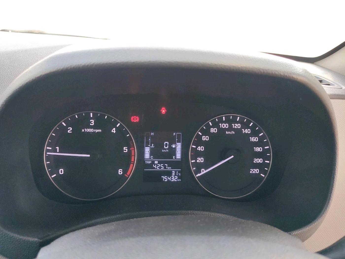 2017 Hyundai Creta SX 1.6 DIESEL, Diesel, Manual, 75,432 km, interior