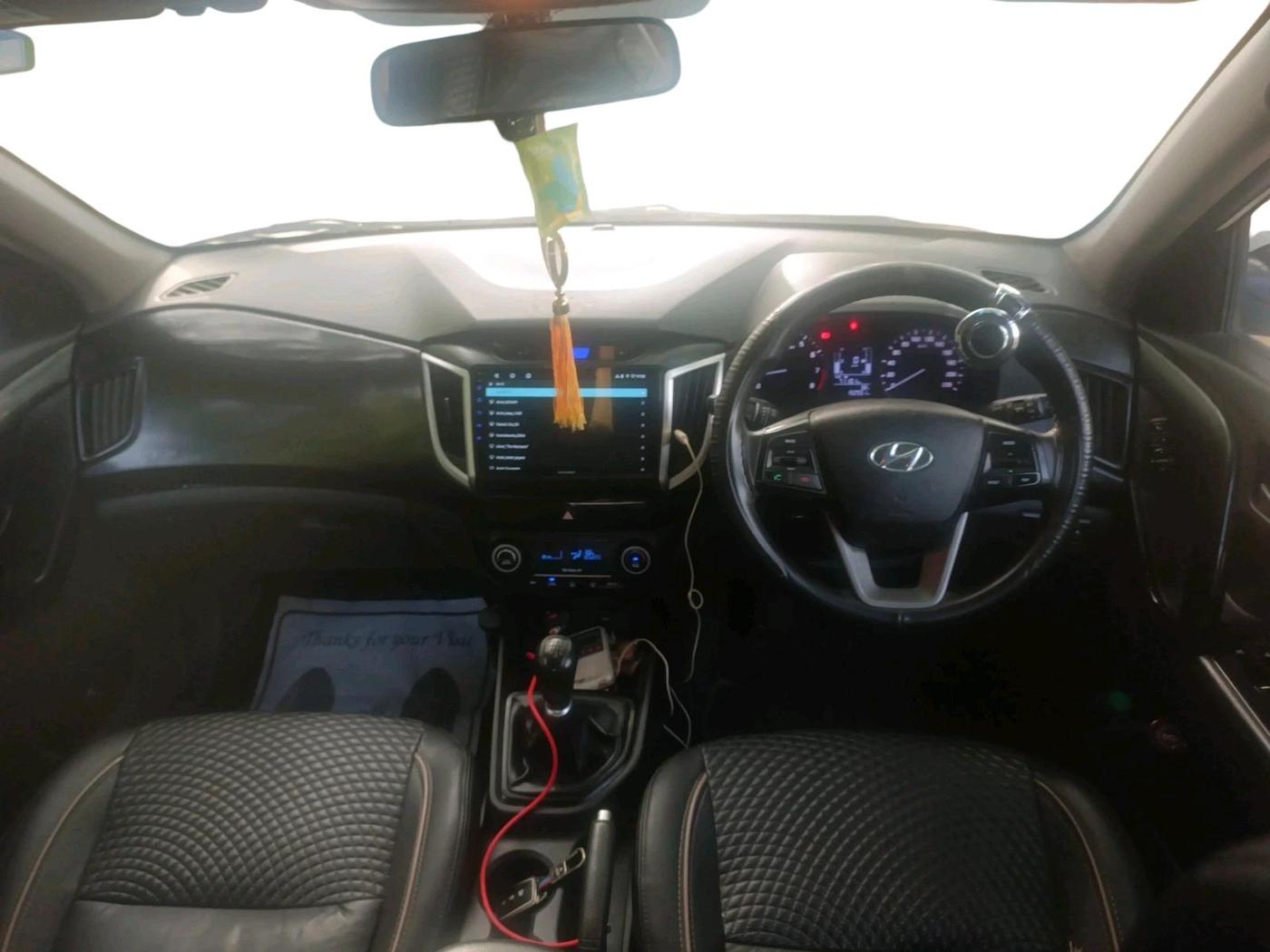 2015 Hyundai Creta  SX 1.6 Petrol , Petrol, Manual, 1,52,551 km, interior