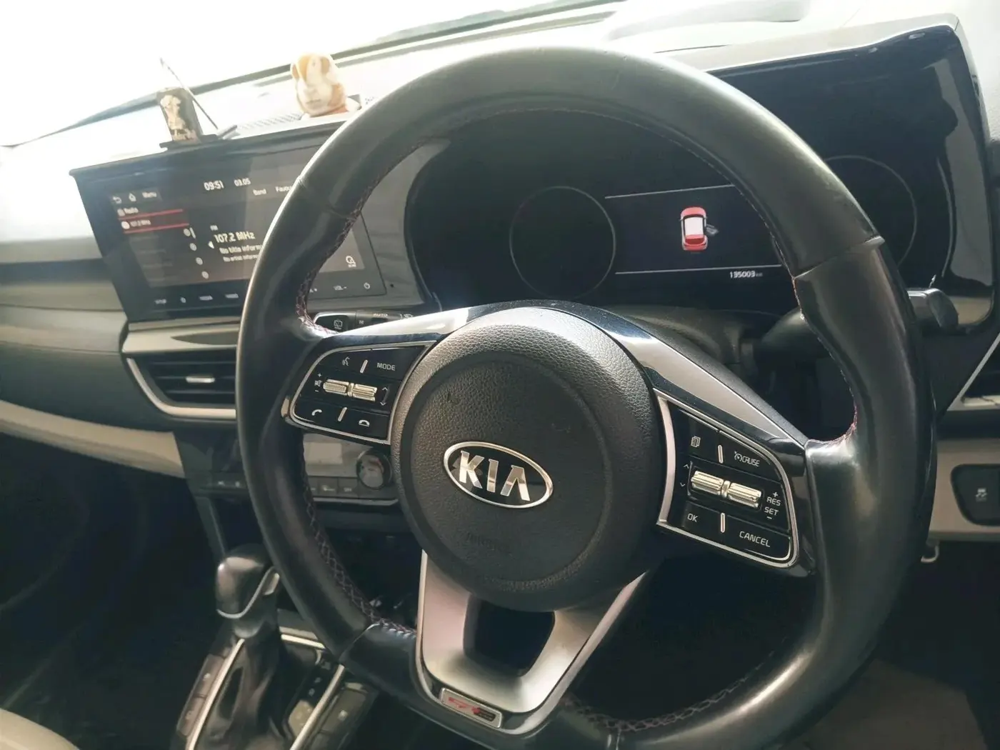 2019 KIA SELTOS GTX PLUS DCT 1.4 PETROL, Petrol, Automatic, 1,35,003 km, interior