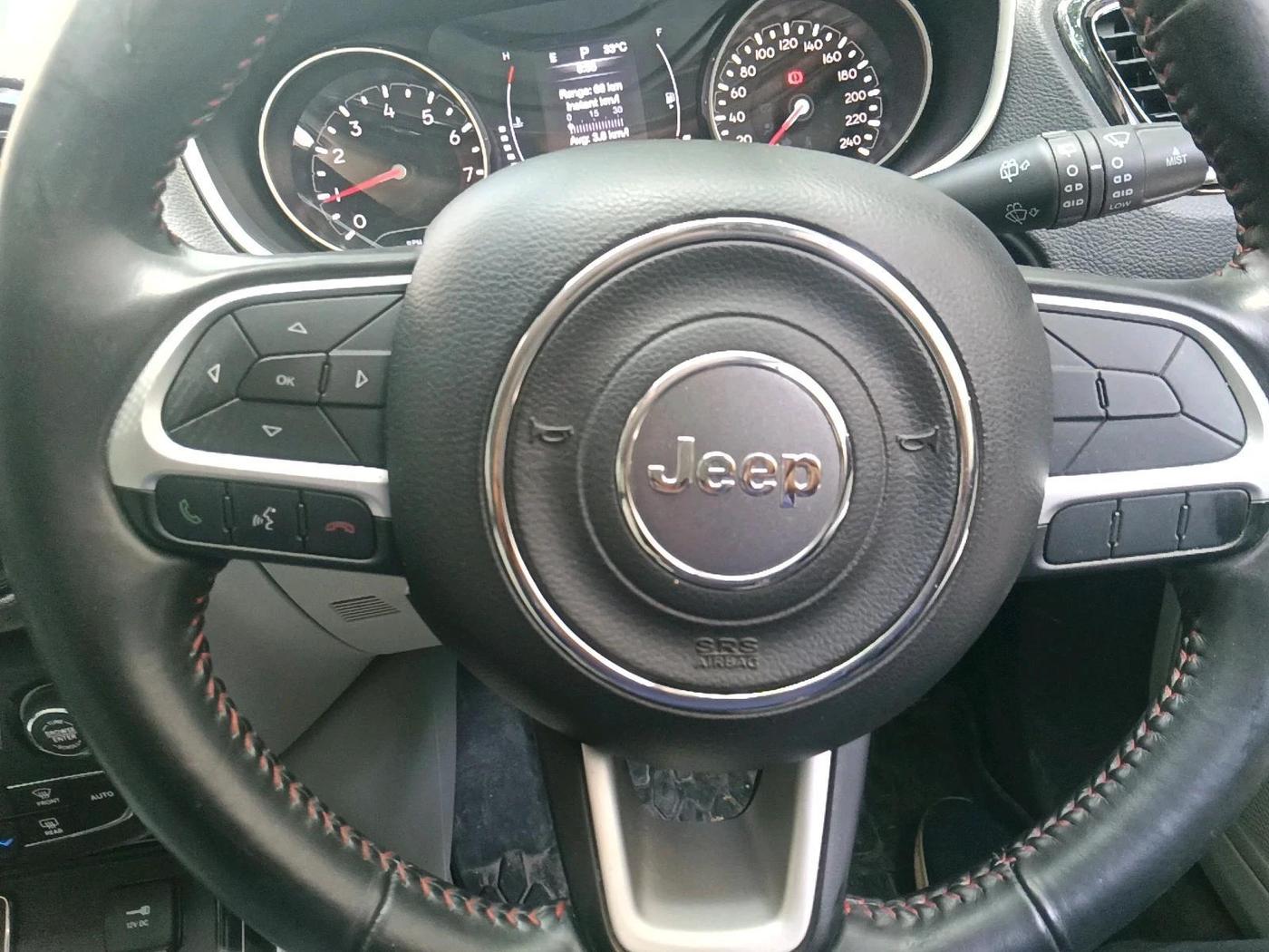 2017 Jeep Compass LIMITED 1.4 PETROL AT, Petrol, Automatic, 44,394 km, interior