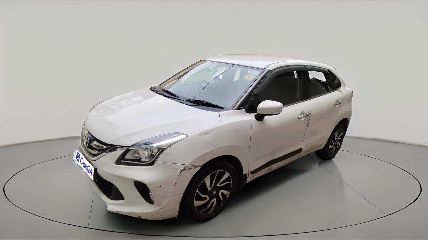 2021 Toyota Glanza G CVT, Petrol, Automatic, 76,447 km, exterior