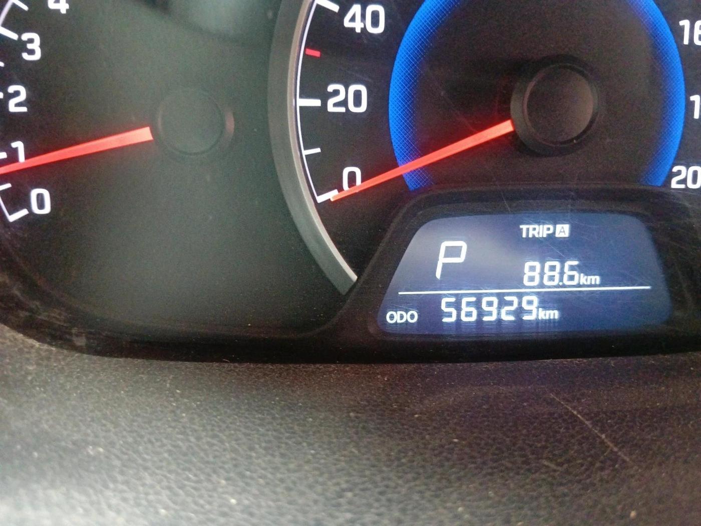 2014 Hyundai Grand i10 ASTA AT 1.2 KAPPA VTVT, Petrol, Automatic, 56,929 km, interior