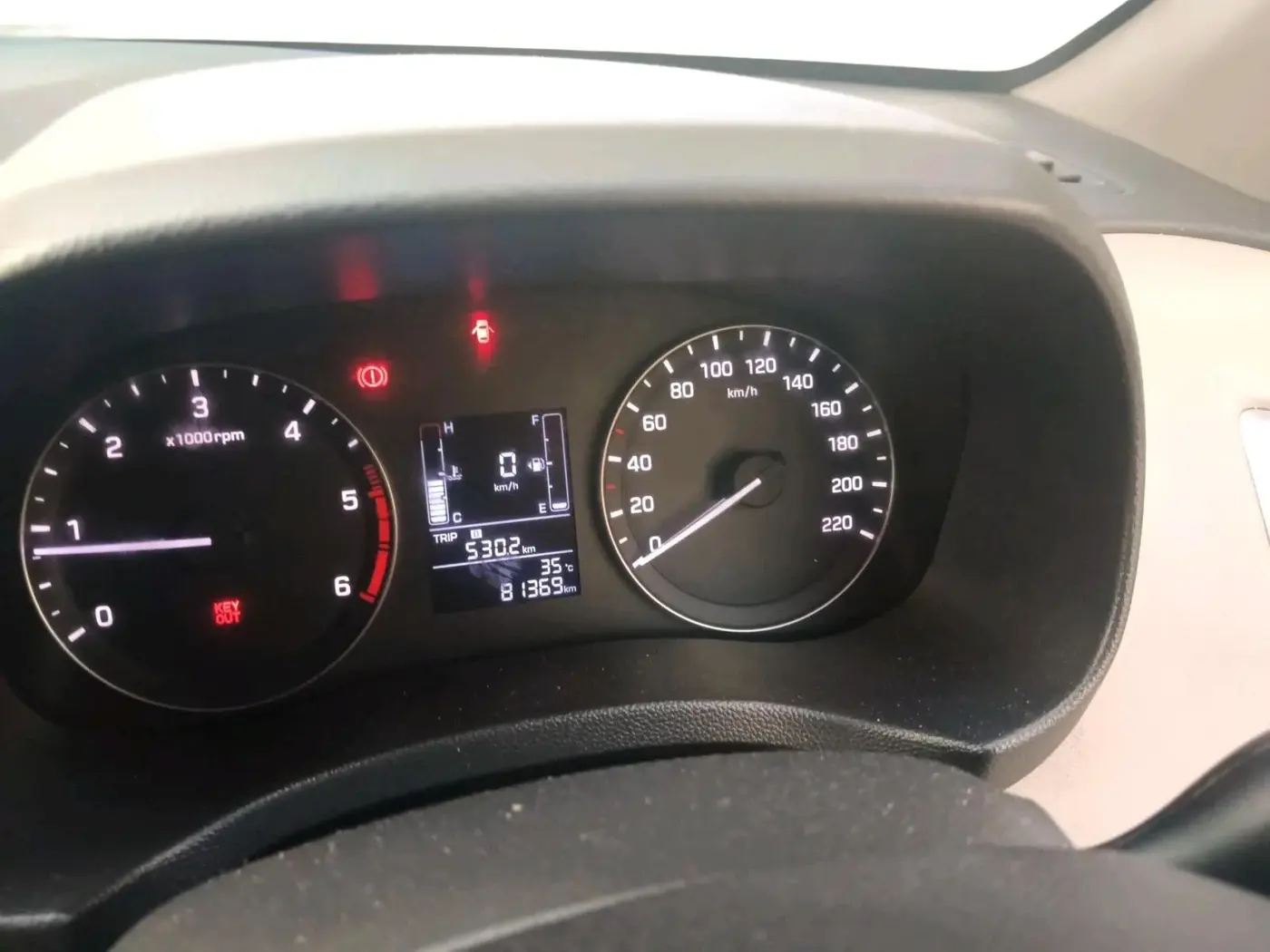 2016 Hyundai Creta SX 1.6 DIESEL, Diesel, Manual, 81,369 km, interior