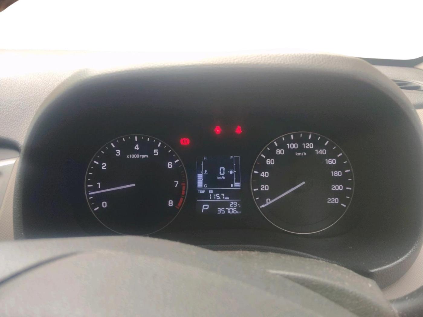 2016 Hyundai Creta SX PLUS AT 1.6 PETROL, Petrol, Automatic, 35,706 km, interior