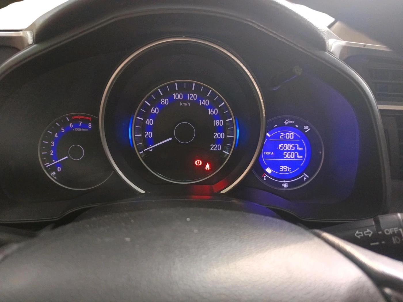 2017 Honda WR-V 1.2L I-VTEC VX MT, Petrol, Manual, 1,59,857 km, interior